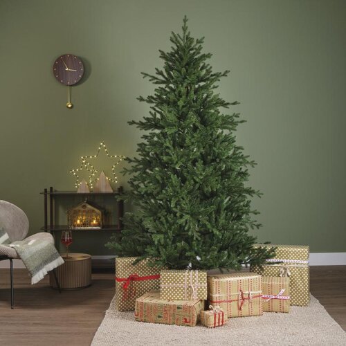 Everlands Greenhill kunstkerstboom - groen - H180/D120 cm - afbeelding 5
