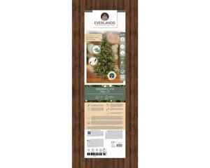 Everlands Greenhill kunstkerstboom met verlichting - groen/warm wit/klassiek warm - Ø 120 cm - afbeelding 2