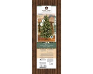 Everlands Greenhill kunstkerstboom met verlichting - groen/warm wit/klassiek warm - Ø 140 cm - afbeelding 2