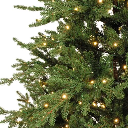 Everlands Greenhill kunstkerstboom met verlichting - groen/warm wit/klassiek warm - Ø 140 cm - afbeelding 7