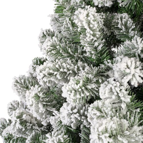 Everlands Imperial boom besneeuwd - groen/wit - H180/D117 cm - afbeelding 8