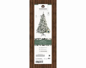 Everlands Imperial boom besneeuwd - groen/wit - H210/D137 cm - afbeelding 2