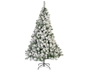 Everlands Imperial boom besneeuwd - groen/wit - H240/D147 cm - afbeelding 1