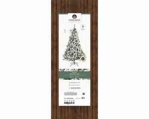 Everlands Imperial boom besneeuwd - groen/wit - H240/D147 cm - afbeelding 2