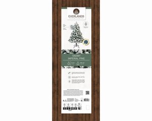 Everlands Imperial boom besneeuwd - groen/wit - H120/D81 cm - afbeelding 2