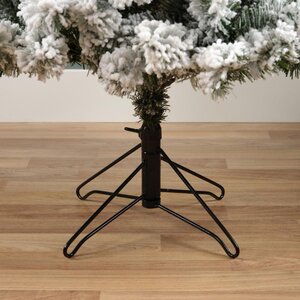 Everlands Imperial boom besneeuwd - groen/wit - H120/D81 cm - afbeelding 4