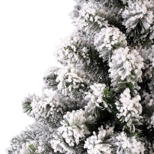 Everlands Imperial boom besneeuwd - groen/wit - H120/D81 cm - afbeelding 8