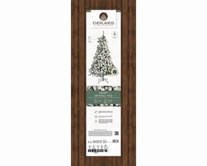 Everlands Imperial boom besneeuwd - groen/wit - H150/D97 cm - afbeelding 2
