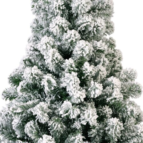 Everlands Imperial boom besneeuwd - groen/wit - H150/D97 cm - afbeelding 3