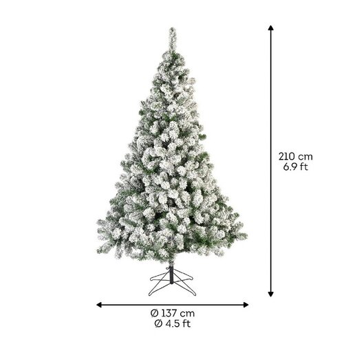 Everlands Imperial boom groen/wit dia137-H210cm - afbeelding 6
