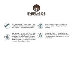 Everlands Imperial boom groen/wit dia81-H120cm - afbeelding 7