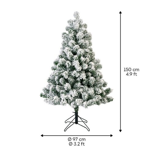 Everlands Imperial boom groen/wit dia97-H150cm - afbeelding 6