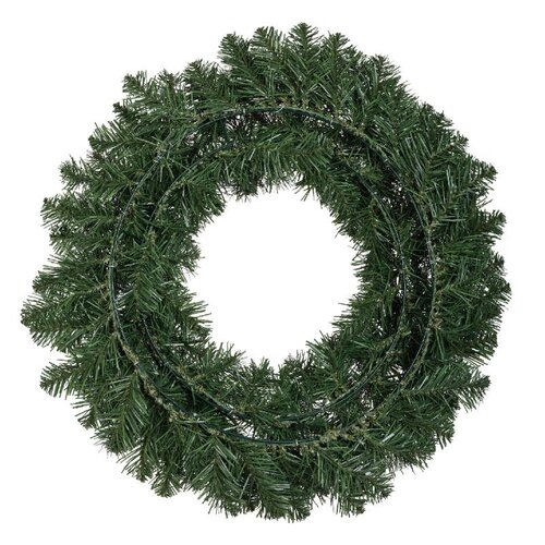 Everlands Imperial kerstkrans groen – diameter 60 cm, hoogte 16 cm - afbeelding 3