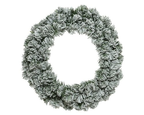 EVERLANDS Imperial krans snowy h50cm groen/wt