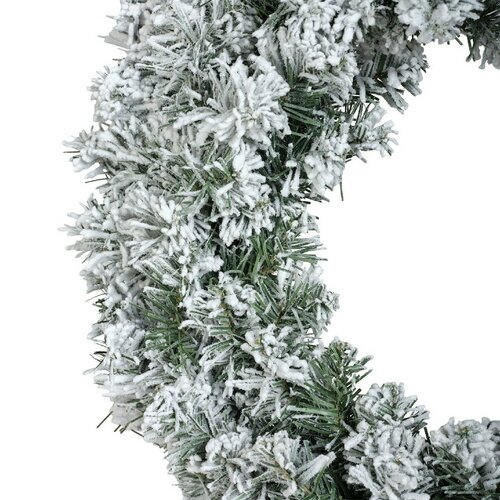 EVERLANDS Imperial krans snowy h60cm groen/wt - afbeelding 2