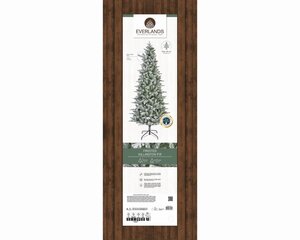 Everlands Killington 240 cm – met rijpafwerking groen/wit – kunstkerstboom - afbeelding 2