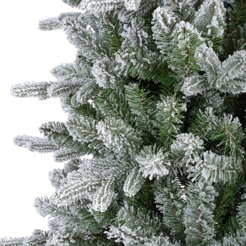 Everlands Killington 240 cm – met rijpafwerking groen/wit – kunstkerstboom - afbeelding 6
