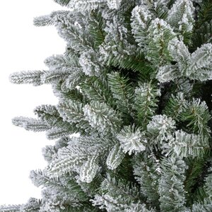 Everlands Killington 240 cm – met rijpafwerking groen/wit – kunstkerstboom - afbeelding 6