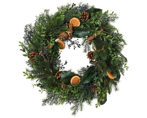 Everlands Krans - groen - Ø 60 cm