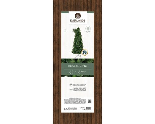 Everlands Lodge slim pine groen dia86-H150cm - afbeelding 2