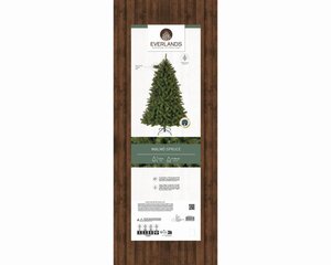 Everlands Malmö kunstkerstboom - groen/wit - H150/D104 cm - afbeelding 2