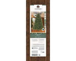 Everlands Malmö kunstkerstboom met verlichting - green/white/warm white/classic warm - Ø 119 cm - afbeelding 2