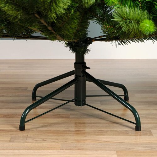 Everlands Malmö kunstkerstboom met verlichting - green/white/warm white/classic warm - Ø 136 cm - afbeelding 4
