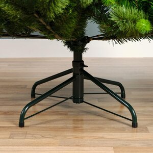 Everlands Malmö kunstkerstboom met verlichting - green/white/warm white/classic warm - Ø 136 cm - afbeelding 4