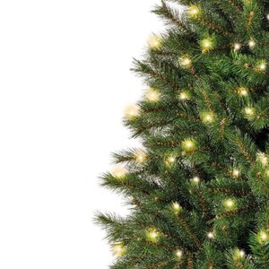 Everlands Malmö kunstkerstboom met verlichting - green/white/warm white/classic warm - Ø 136 cm - afbeelding 6
