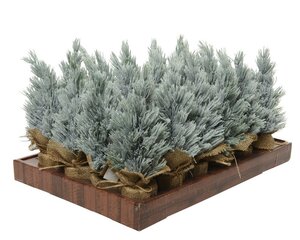 Everlands Mini boom binnen groen/wit dia12-H30cm - afbeelding 1