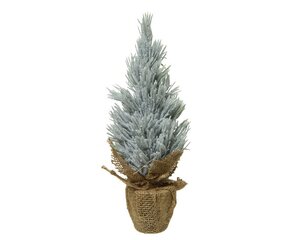 Everlands Mini boom binnen groen/wit dia12-H30cm - afbeelding 2
