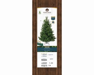 Everlands Nordmann kunstkerstboom - groen - H240/D165 cm - afbeelding 2