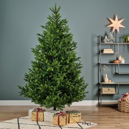 Everlands Nordmann kunstkerstboom - groen - H240/D165 cm - afbeelding 5