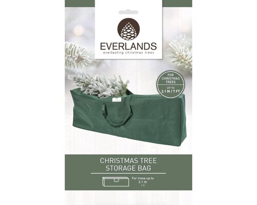 Everlands Opbergzak polypropyleen - donker groen - 120 × 25 × 43 cm - afbeelding 2