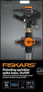 Fiskars Sectorsproeier metalen pin on/off