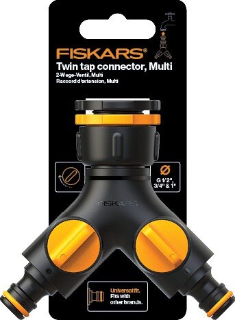 Fiskars Tweeweg kraankoppeling, multi - afbeelding 2