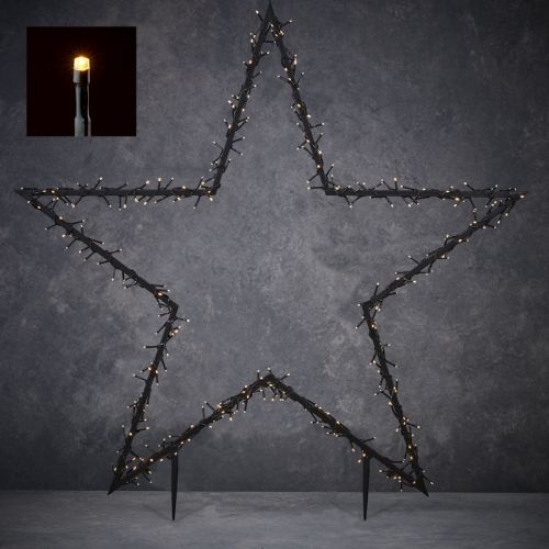 LUCA LIGHTNING Garden d’light ster tuinsteker 350 led warm wit 8 function c - afbeelding 2