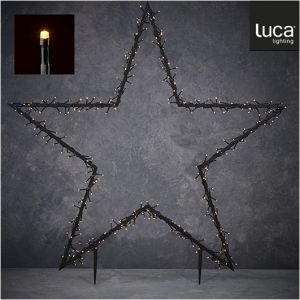 LUCA LIGHTNING Garden d’light ster tuinsteker 350 led warm wit 8 function c - afbeelding 1