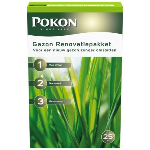 Pokon Gazon Renovatiepakket 3-in-1 25m2 - afbeelding 1