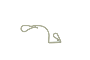 Goothaak groot h7cm 16st - afbeelding 2