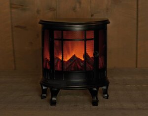 Haard zwart 30 × 16 × 35 cm 3xc met 6 – 18u timer