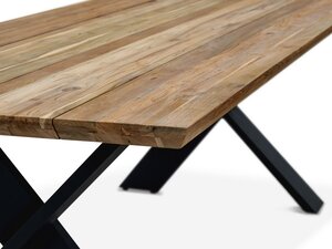 Hamilton teak with alu frame table 220 cm - afbeelding 5