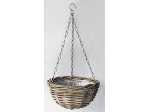Van der Leeden Hanging basket d30cm antique grijs - afbeelding 2