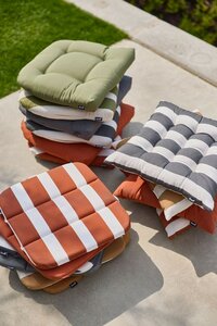 Hartman Cuba Grey 44x40x3 Zitkussen Delphine - afbeelding 3