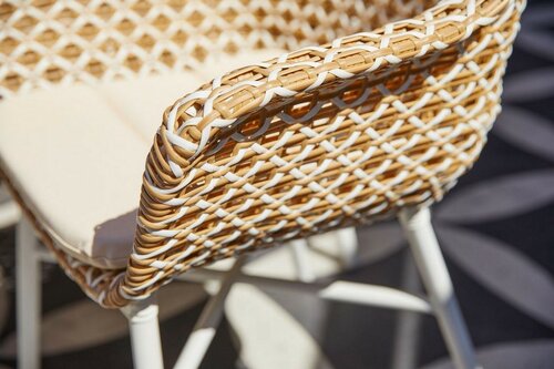 Hartman Havana Ecru 44x40x3 Zitkussen Delphine - afbeelding 4