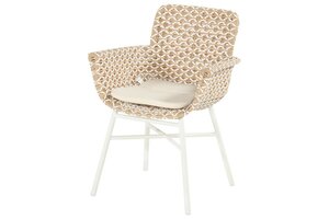 Hartman Havana Ecru 44x40x3 Zitkussen Delphine - afbeelding 6