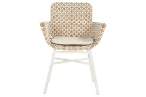 Hartman Havana Ecru 44x40x3 Zitkussen Delphine - afbeelding 7