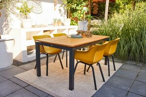Hartman Sonata teak table 160x90cm FSC teak - afbeelding 6