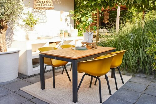 Hartman Sonata teak table 160x90cm FSC teak - afbeelding 11