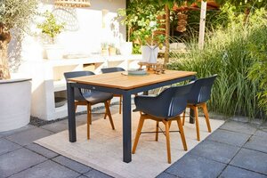 Hartman Sonata teak table 160x90cm FSC teak - afbeelding 17